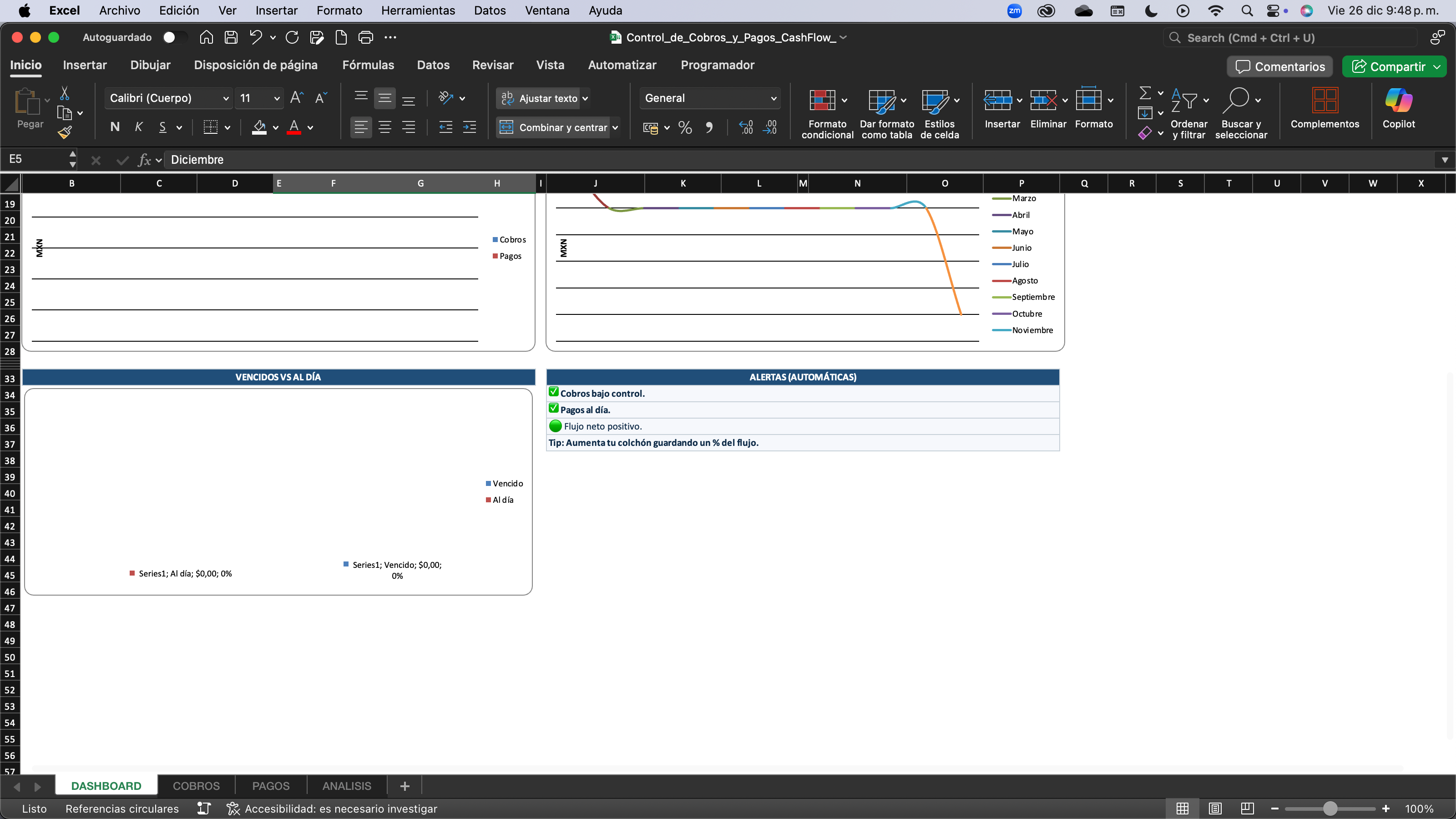Control de Pagos y Cobros