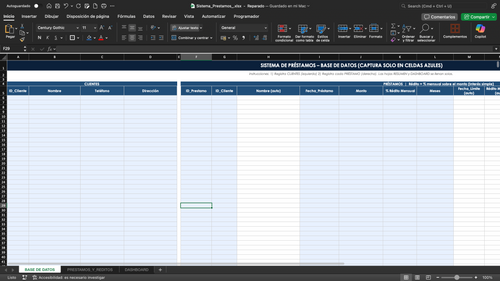 Control de Préstamos