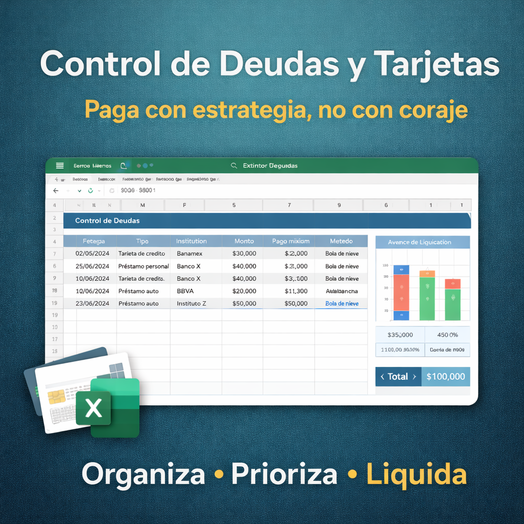 Control de Deudas y Tarjetas