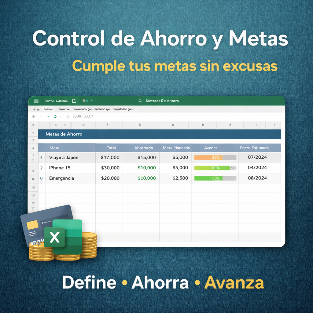 Control de Ahorro y Metas